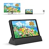 TV Dock for Nintendo Switch, Support OLED Switch Replacement for Nintendo Switch Dock TV Station Portable Charging Docking Playstand Charge& Play with Type C to HDMI TV Adapter, USB 3.0 2.0 (Black)