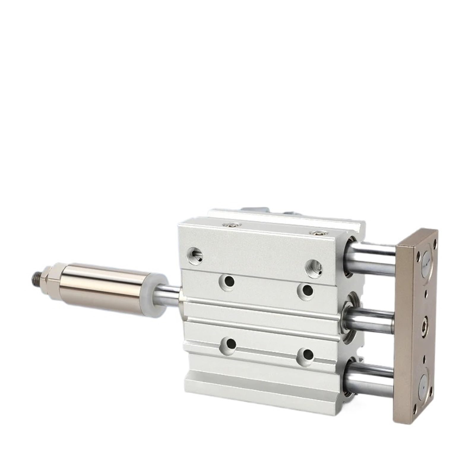 Vérin de guidage compact MGPMJ25 vérin pneumatique 3 tiges réglable de course