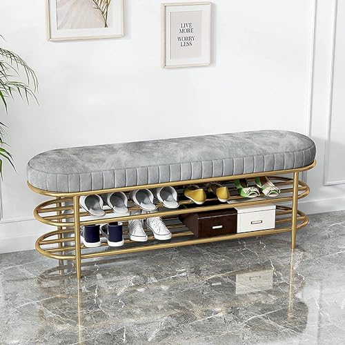 Banc à chaussures confortable pour optimiser l'espace et ranger l'entrée - 7