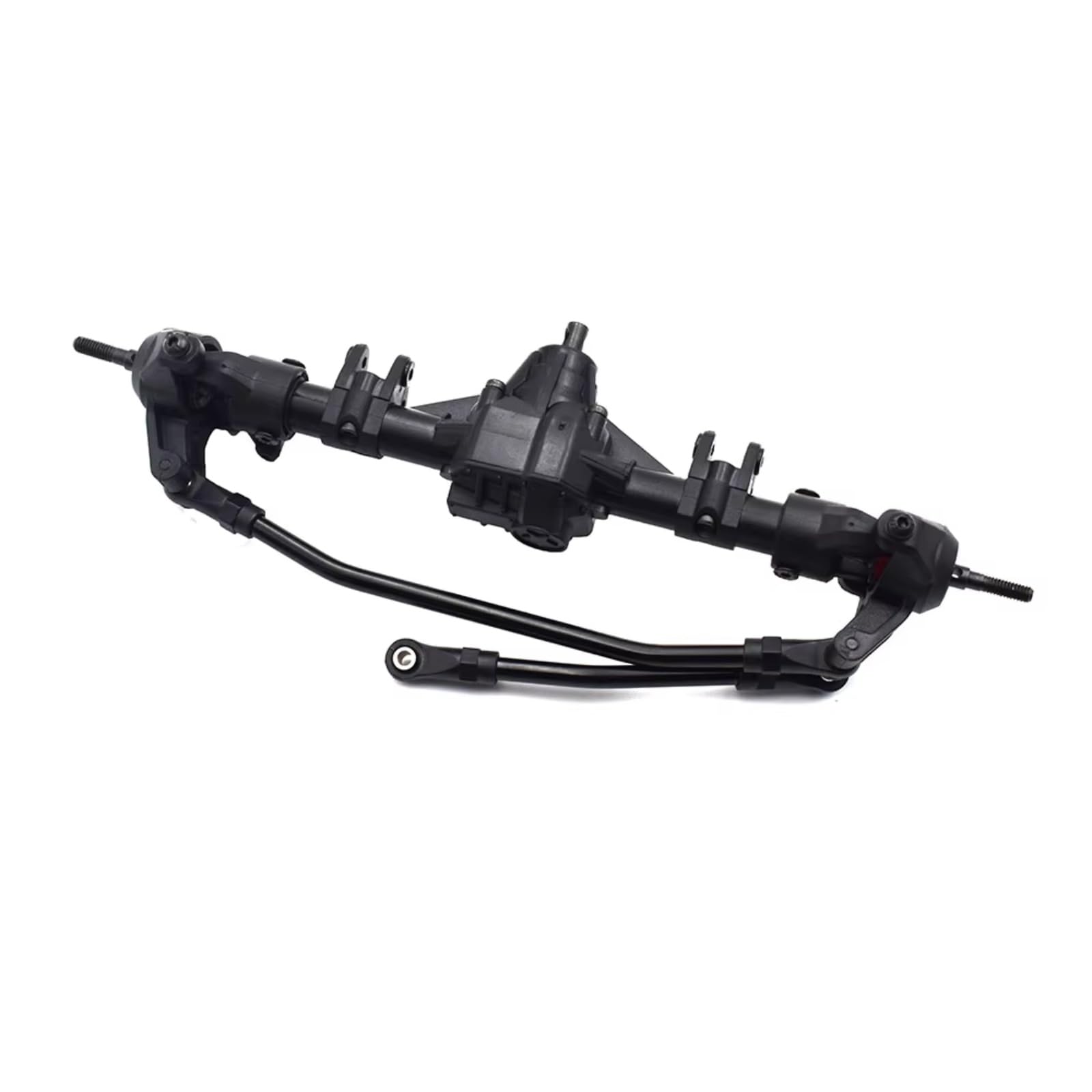 Compatible con Axial para SCX10 II 90046 90047 1/10 Piezas De Actualización para Coche RC Crawler, Accesorios, Eje Delantero Y Trasero Recto Completo Piezas