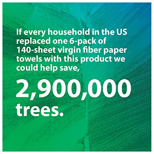 Seventh Generation Paper Towels, 100% Recycled Paper, 2-ply, 6-Count (Pack of 4)