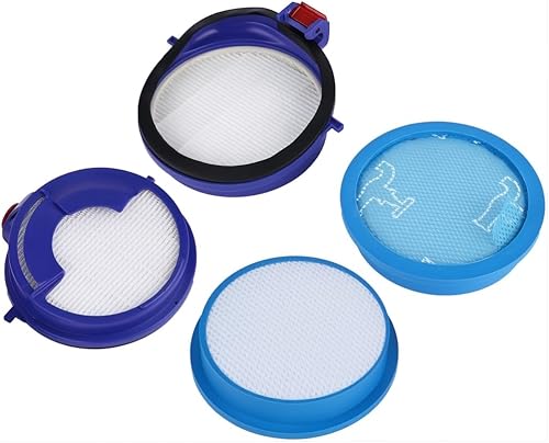 Miniatura 4 de Kit de filtro de repuesto diseñado para adaptarse a Dyson DC24 Animal DC24 Multi-Floor the Ball Filter Kit incluye filtros lavables y Hepa para