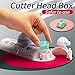 Circle Cutter Compass Circular Cutter for Cardstocks Craft Cutting Tools, Rotary Paper Cutter Trimmer Scrapbooking