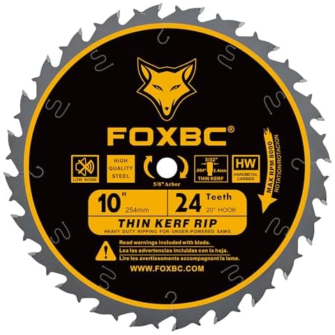 FOXBC 10-Inch Thin Kerf Blade Cover