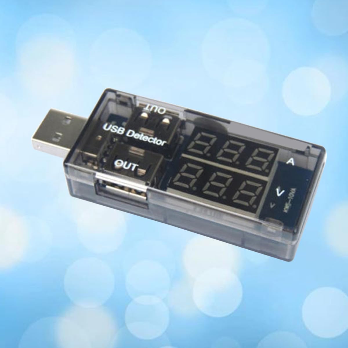 USB Charger Wattage Voltage Tester Multi-Functional Voltmeter Ammeter Voltage Indicator Easy to Measure image 5