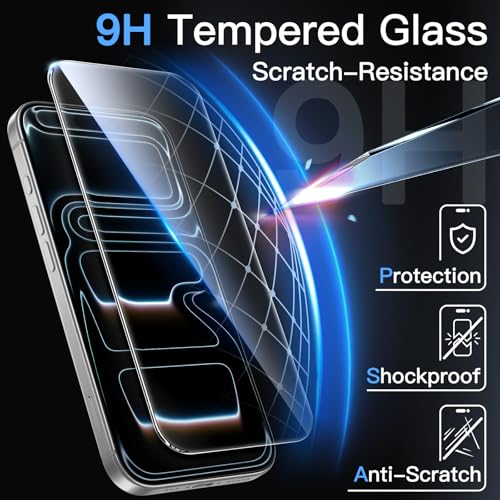 Image of JETech Screen Protector Guard for iPhone 17 Pro Max, 3-Pack