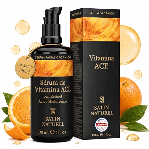 Satin Naturel Sérum ACE Vitamina C con Retinol y Ácido Hialurónico 100 ml