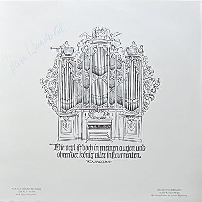 Faszinierende Orgelromantik: Heinz Wunderlich an der Kemper-Orgel der Hauptkirche St. Jacobi Hamburg