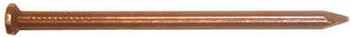 MAZE NAILS H57S-1 Clavo tipo alambre redondo de mampostería estriada endurecido, 1 libra y 2 pulgadas