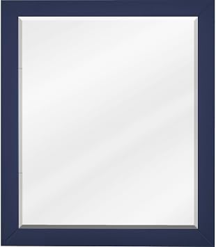 Jeffrey Alexander Cade Mirror 24" Width, Hale Blue