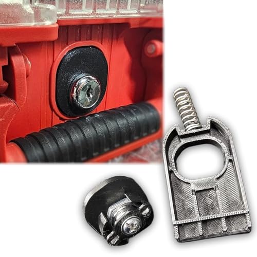 Secure Lock Compatible with Milwaukee Packout 48-22-8432 Combination Replacement Latch Security Upgrade for Tool Box