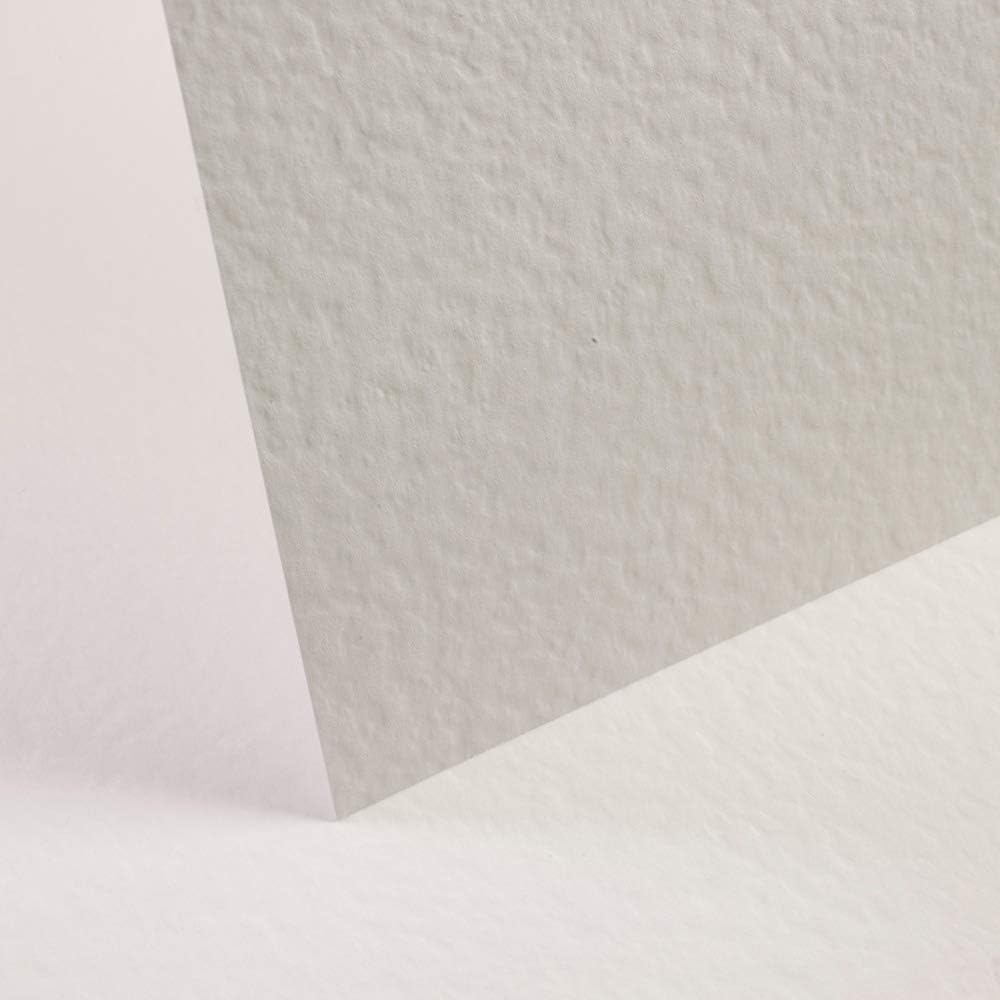 White Card Hammered 255Gsm - A3 | 8 Sheets