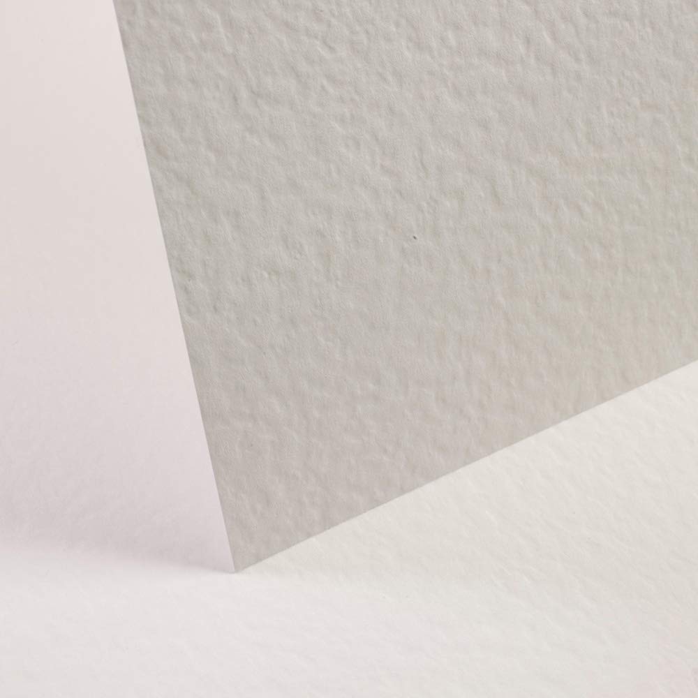 White Card Hammered 255Gsm - 12"X12" | 8 Sheets