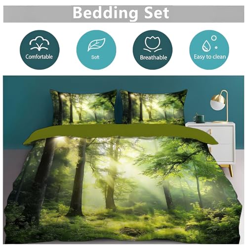 Housse de couette 200x200cm en microfibre douce et réversible - 8