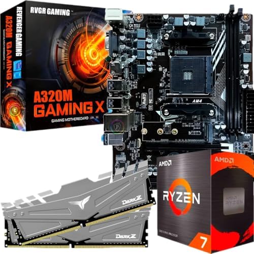 KIT UPGRADE GAMER RYZEN 7 + PLACA MÃE + 32GB DDR4 (8GB DDR4)