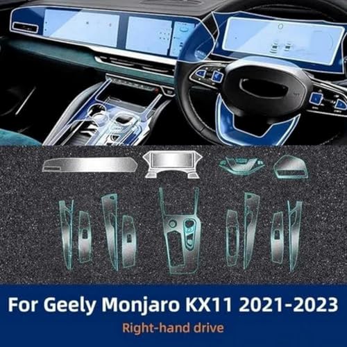 Película protectora de TPU de alta gama para consola central de Geely Monjaro 2