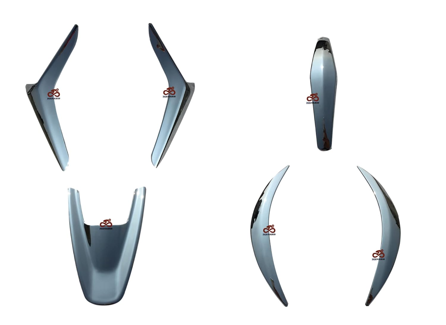 Mahabir Chrome Garnish Kit for Access 125 cc with 5 Year Warranty