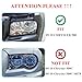 ISHARINGAUTOPARTS Headlights Assembly Compatible with 2005 2006 2007 2008 2009 2010 Chrysler 300 Halogen Headlamp,Not Fit 300C/ 300C SRT8, Chrome Housing