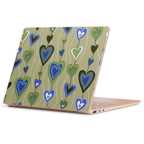 Surface Laptop Go 3/ Go 2 /Go �p �X�L���V�[�� igsticker �T�[�t�F�X ���b�v�g�b�v �S�[ �X�e�b�J�[ �J�o�[ �P�[�X 006031 �`�F�b�N�E�{�[�_�[ �n�[�g �͗l