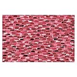 DiaNoche Woven Area Rugs, Kitchen Mats, Bath Mats by Julia Di Sano - Polka Dot Visions 8 Large 4x6 F