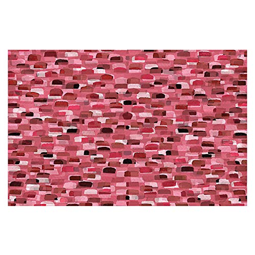 Dianoche Woven Area Rugs, Kitchen Mats, Bath Mats By Julia Di Sano - Polka Dot Visions 8 Large 4X6 Ft #TOP5