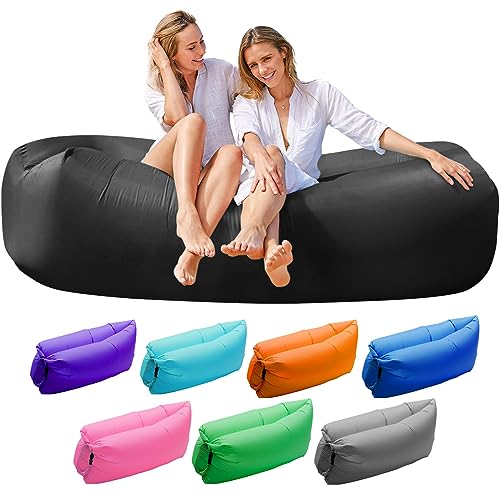 Sofá de ar inflável, sofá impermeável portátil para caminhadas, piqueniques, atividades ao ar livre,