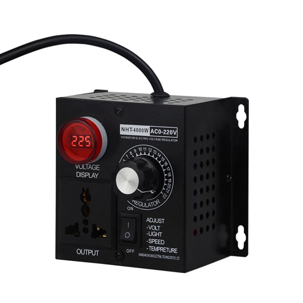 Régulateur de tension 4000W Cosmin pour éviter les surcharges des appareils