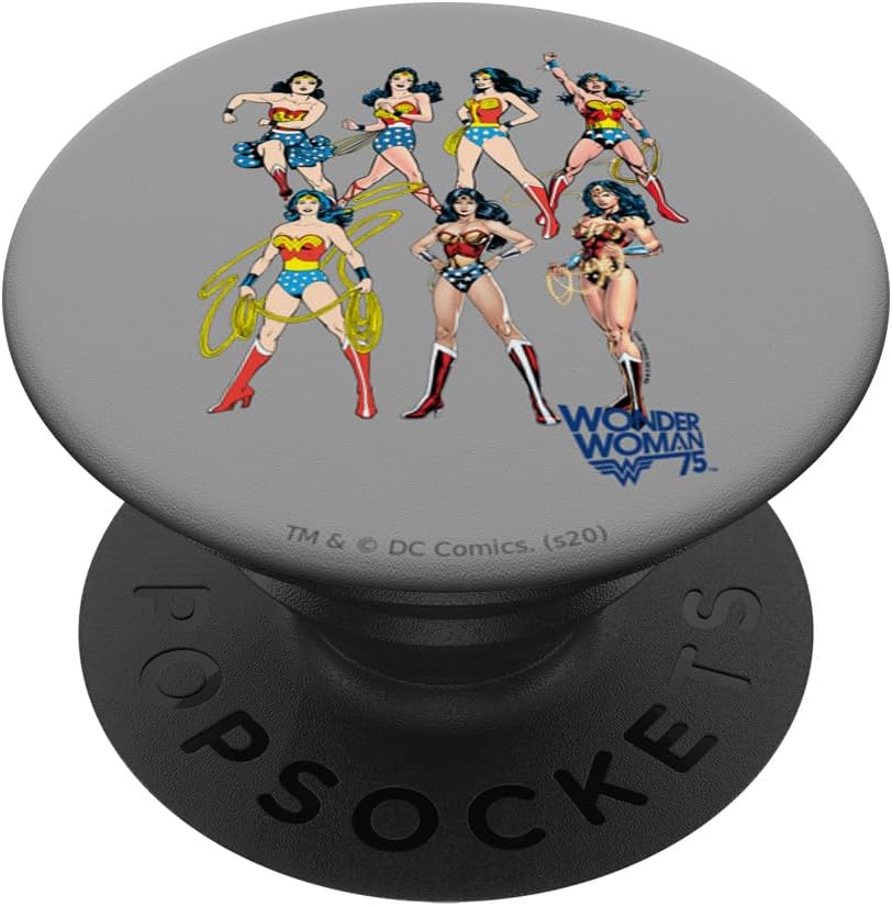 Wonder Woman Decades Later PopSockets MagSafe PopGrip for iPhone