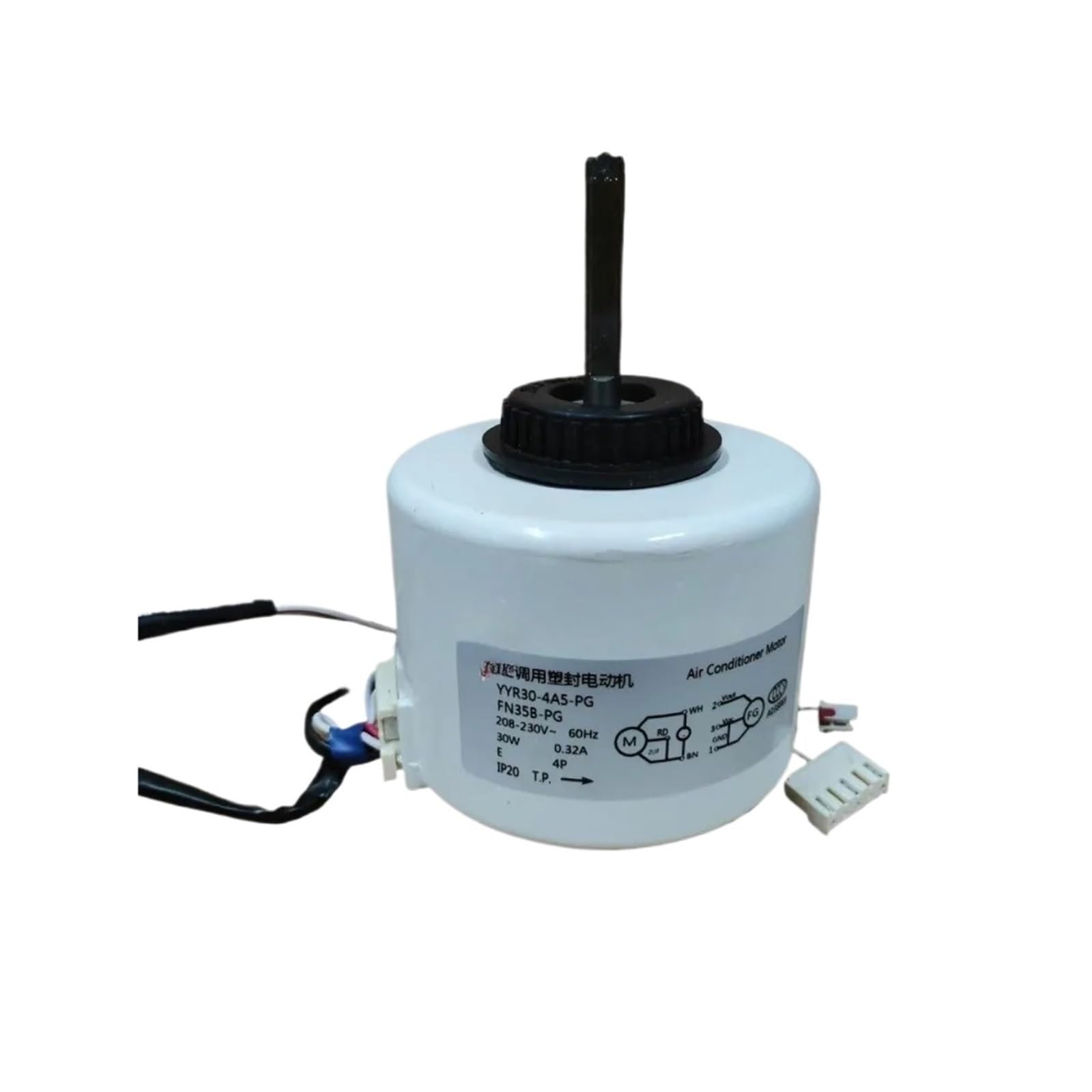 WUPLKCUIJ For Air Conditioner Indoor Unit Fan Motor YYR30-4A5-PG 208-230V 60Hz 30W FN35B-PG Conditioning Parts