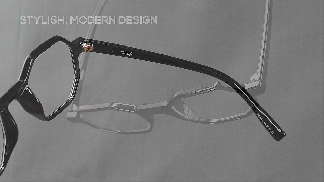 Amazon.com: 2SeeLife Oversized Hexagon TR-90 Reading Glasses for