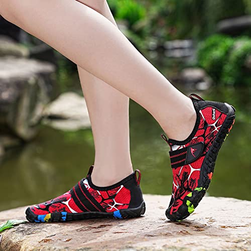 Image of Quickshark Kids Water Shoes Boys Girls Barefoot Aqua Socks Outdoor Indoor Quick Dry Sandals Lightweight Slip On Walking Sneakers for Beach Pool Swim (Little Kid /Big Kid)
