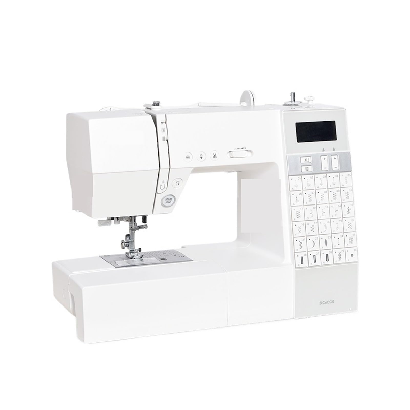 DC6030 Komputer Automatyczny Elektroniczny Pulpit Mała Domowa Maszyna Do Szycia Wielofunkcyjna Jedz Gruby Szew