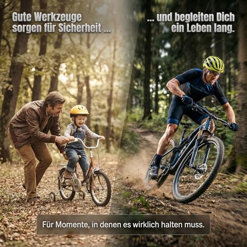 STAHLGUT 13er Innensechskantschlüssel Set, Werkzeuge, Werkzeug Set, Tools, Tool Set, Fahrrad Werkzeug, Hex, Handwerkzeug, Fahrradwerkzeug Set, Sanitär Werkzeug, 1,27-10mm Sechskant Multicolour Satz