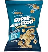Awsum Organics Quinoa with Buckwheat, Celtic Sea Salty Puffs 1oz (12 bags ) Healthy Snacks - Nutr...