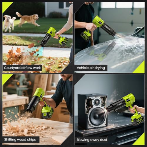 Cordless Leaf Blower DROPS TO (works on Light Green) - image 6