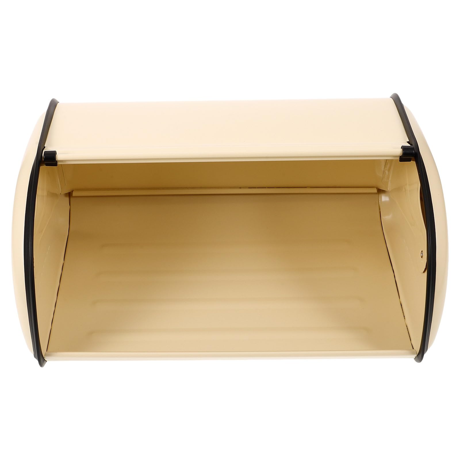 Abaodam Caja de Pan de Cocina Dorada de Hierro con Estilo Retro, Amplia Capacidad para Almacenar Pan y Productos de Panadería, Adecuado para Decoración de Cocina