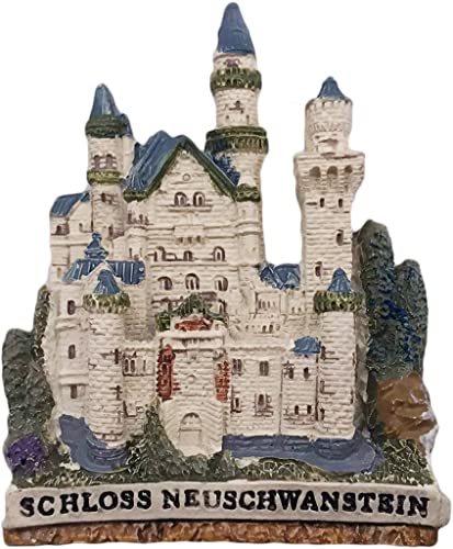Neuschwanstein - Imán para nevera, diseño de Alemania