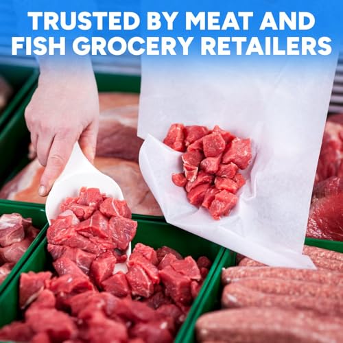 Paclord 24" x 1200" (100') Made in USA White Freezer Paper Roll – Moisture-Resistant Wrap, Prevents Freezer Burn, Keeps Meat Fresh for up to 1 year – Plastic Coated Paper for Meat, Fish, and Poultry by Paclord - Image 6