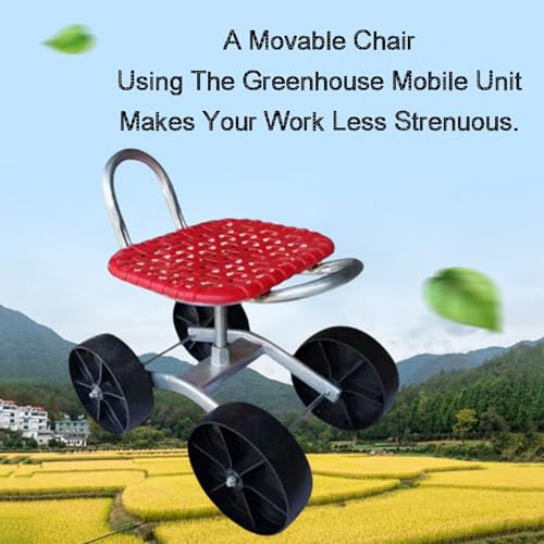 Jardinez avec plaisir grâce au tabouret de jardinage mobile