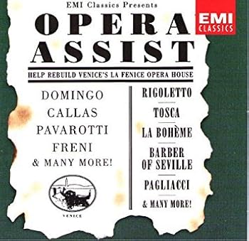 Audio CD Opera Assist: Help Rebuild Venice's La Fenice Opera House Book