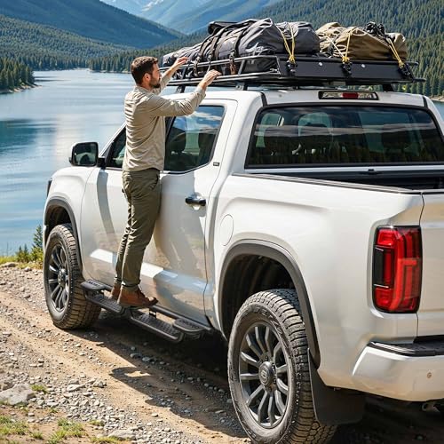 Estribos laterales para Toyota Tundra CrewMax 2022-2026 miniatura 7