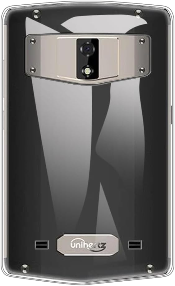 TPU Phone Case Compatible with Unihertz Titan, Slim Shockproof Soft Cover with Anti-Scratch Design and Precise Cutouts for Full Protection (Clear)