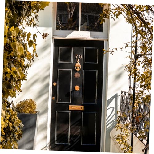 Mirilla antirrobo para puerta con amplio ángulo de visión, uso para hogar, oficina y hotel, fácil identificación con diseño miniatura 5