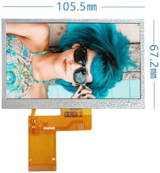 4.3-inch LCD Screen 480 * 272 40PIN IPS RGB IPS Full Viewing Angle LCD Screen