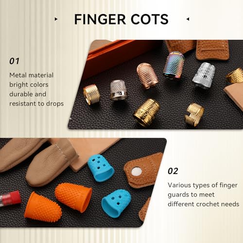 Mnuizu 8402U Sewing Thimble Set With Storage Box thumb #2