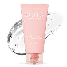 QUIA Collagen Wrapping Mask 75ml - Clinical +92% Firmer Appearance - Overnight Glass Skin Peel Off - Korean Skincare - All Skin Types - Better Than Sheet Masks