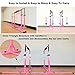 MARFULA Gymnastics Double Horizontal Bars 3Play Gymnastic Parallel Bars with Mat Uneven Bars Gymnastics Training Bar with 304 Stainless Steel Regulating Arms & Fiberglass Rail for Home Club Use