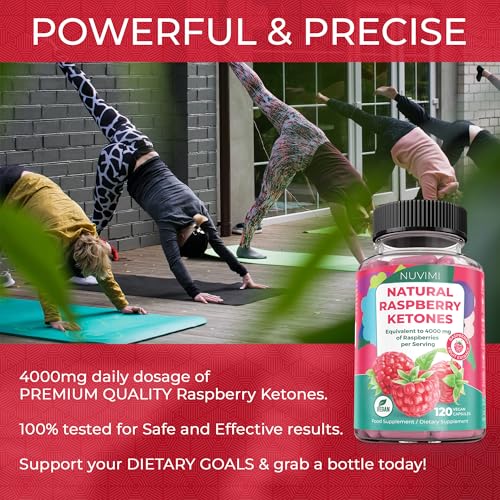 Raspberry Ketones - 4000 mg - Natural Food Supplement to Help Support Healthy Keto Diet for Men & Women - 120 Pills - Image 6