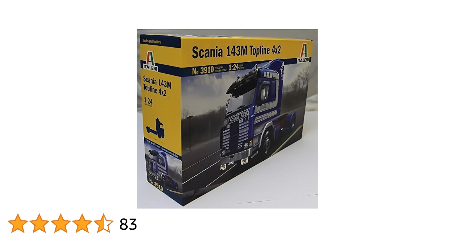 Italeri 1:24 Scania 143M 500 Streamline 4x2 - Italeri 1:24 Scania 143M