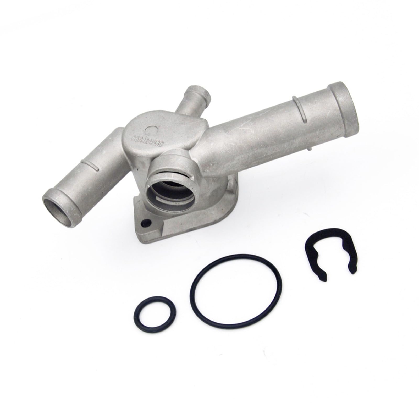Kaeltsyn Aluminum Cooling Pipe Replacement 06A121132 Coolant Hose Flange For Engine Cooling Systems Efficiency Coolant Hose Flange